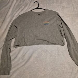 Vans Heather Gray Long Sleeve Top